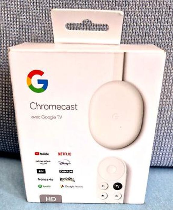 Passerelle multimédia chromecast hd avec google tv Google