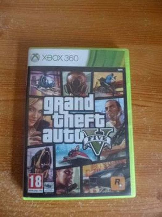 xbox 360 GTA 5 raridade novo copia dvd duplo - Escorrega o Preço