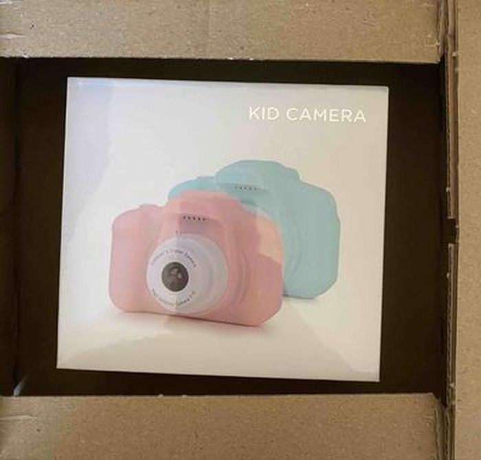 Appareil Photo Enfant Passion Bébé - Bleu, 12 MP, étui Silicone Inclus, Résistant Aux Chutes