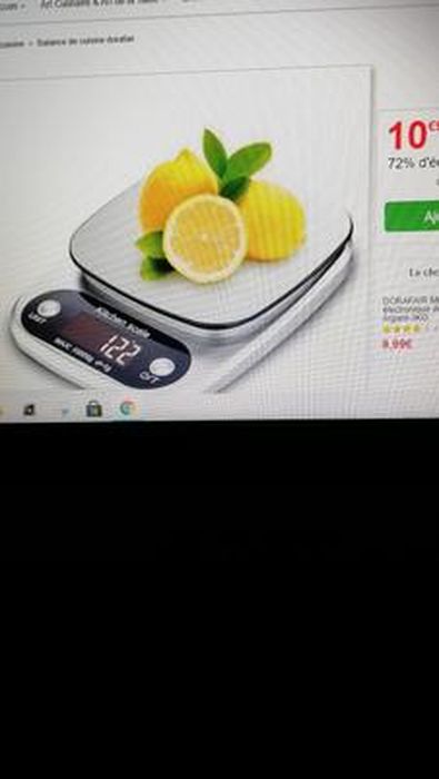 Balance De Cuisine Numérique, Balance De Poche De Précision De 5 Kg