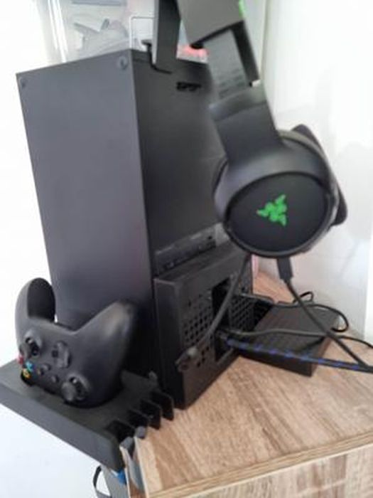 Tokluck Support Xbox Series X avec Ventilateur de Refroidissement, La base  de