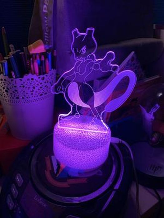KENLUMO Lampe football Noël Enfant Cadeau Mbappé Lampe de chevet LED  télécommande Touchez pour changer de couleur decoration ado - Cdiscount  Maison