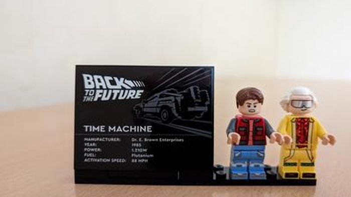 Soldes LEGO Icons - La machine à remonter le temps de Retour vers le futur  (10300) 2024 au meilleur prix sur