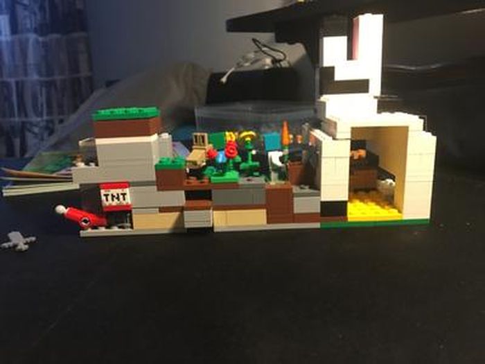 LEGO® 21181 Minecraft Le Ranch Lapin, Set de Construction, Jouet Enfants  dès 8 ans avec Figurines Dresseur, Zombie, Animaux sur marjanemall aux  meilleurs prix au Maroc