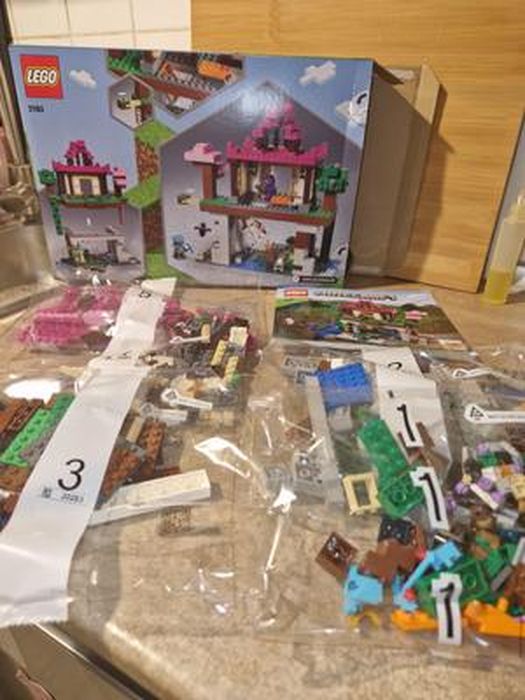 LEGO Minecraft 21183 - Le Camp d’Entraînement, Jouet Maison, Cadeau  Noël Garcons, Filles 8 Ans pas cher 