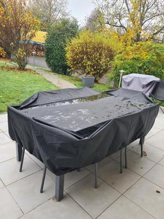 Housse Imperméable UV Pour Table D'eau – Oxford 210D – 94x56x65 Cm – Protection Enfant 1-3 Ans – Bleu