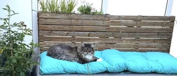Coussin Pour Transat Linxor - 185x60 Cm - Matelassé, Imperméable, Multi Coloris