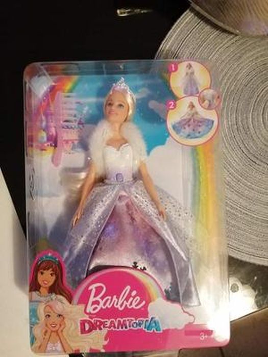 Poupée Barbie - Dreamtopia Princesse Flocons - Robe pailletée - Dès 3 ans -  Cdiscount Jeux - Jouets