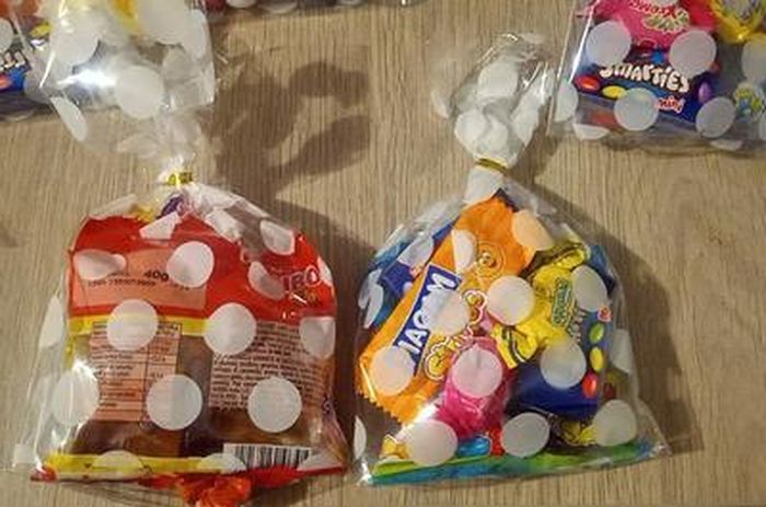 Lot De 100 Sacs En Cellophane Transparent Avec Attaches