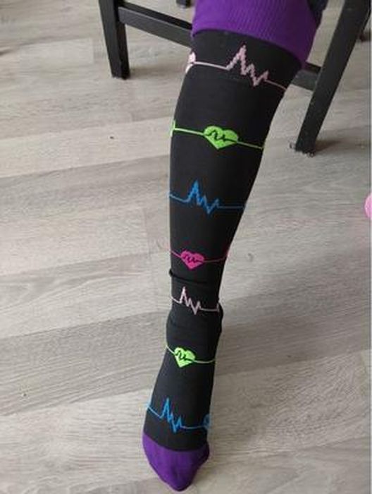 Chaussettes De Compression 15-20 MmHg - Sport, Voyage, Travail | Homme Et Femme | OSLEN
