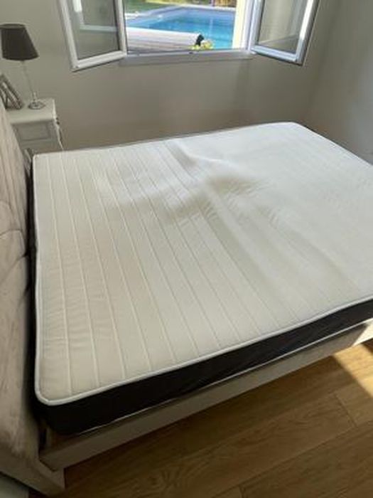 Matelas NATURALEX Privilege 160x200 - 30 Cm Épaisseur - Mousse HR + Mémoire Forme + Latex - Soutien Ferme 7 Zones - Fabriqué EU