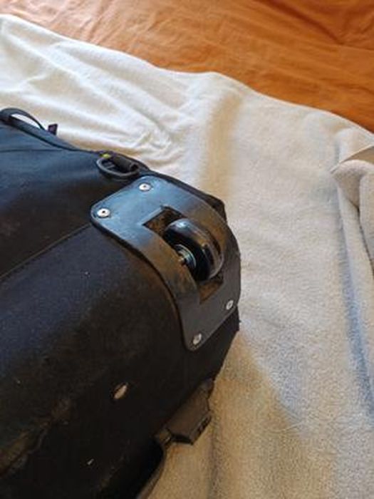 Kit Réparation Roues Valise ASUNTOM - 8 Roues Pivotantes 50mm Caoutchouc