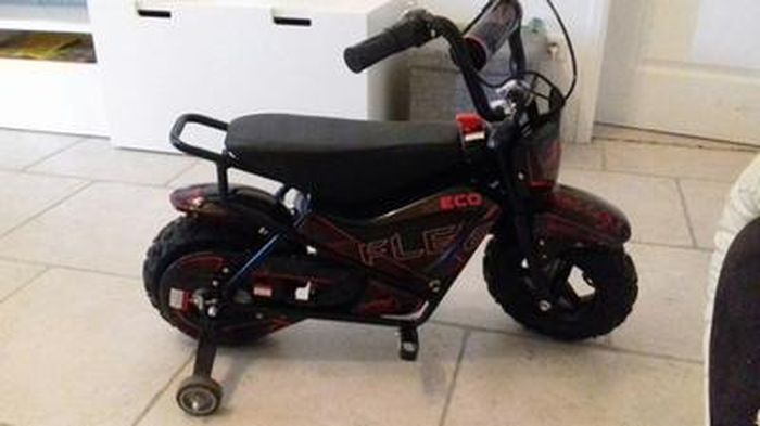 mini moto electrique 24 v enfant eco flee de nitro motor