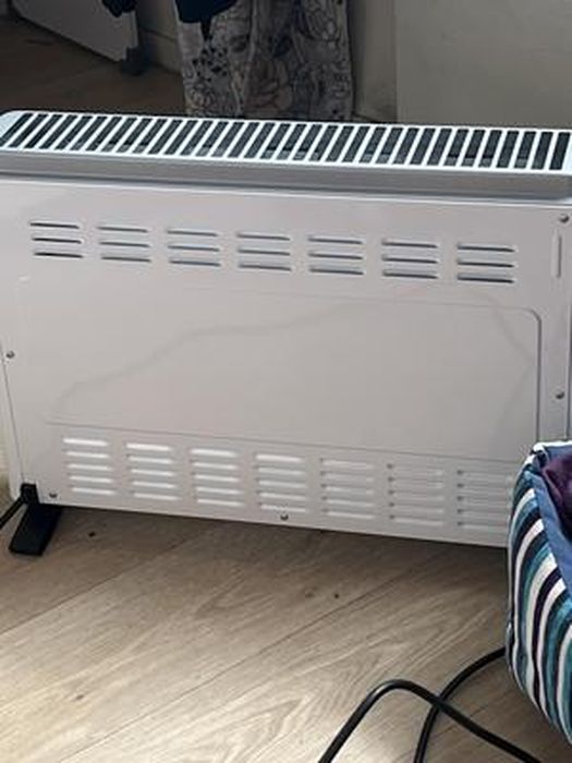 Radiateur électrique OCEANIC 2000W Convecteur Mobile - 3 Puissances, Thermostat, Blanc Neuf