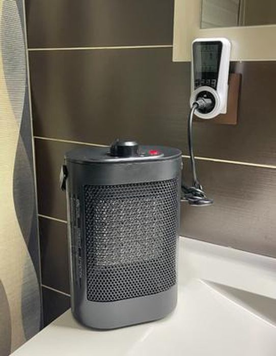 Chauffage Électrique 1200 W, Réglage À 3 Vitesses, Protection Contre La