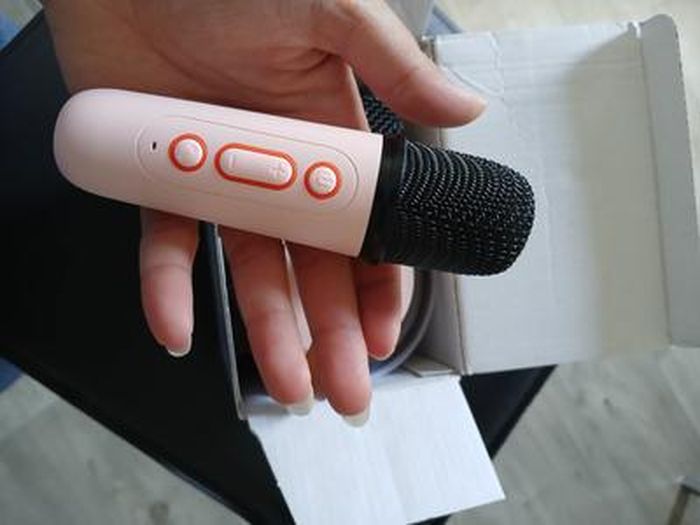 Micro Karaoke Enfant Olycism – 2 Micros Sans Fil, Enceinte 5W, Bluetooth 5.3, Portable, Dès 4 Ans