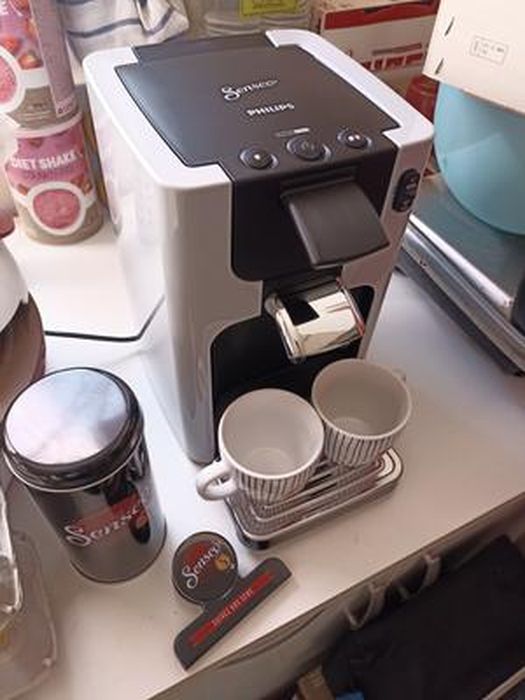 Machine à café dosette SENSEO Philips Quadrante HD7866/11 + Boîte