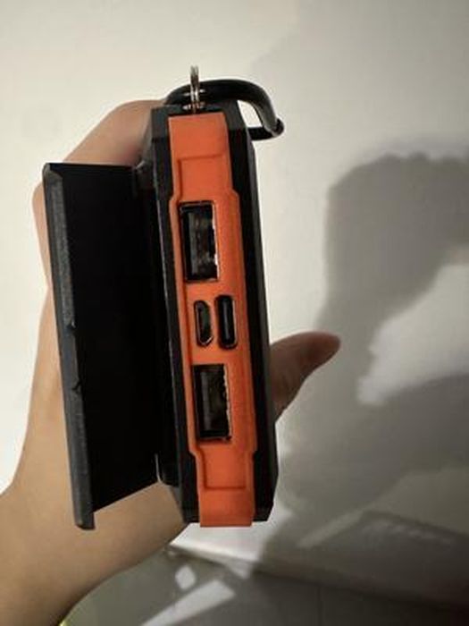 Chargeur De Téléphone Solaire – Batterie Externe 1500 MAh | Porte-clés De Chargeur Portable étanche à Charge Rapide, Lampe De Poche Super Lumineuse Intégrée Pour Le Camping, équipement De Survie, Camp