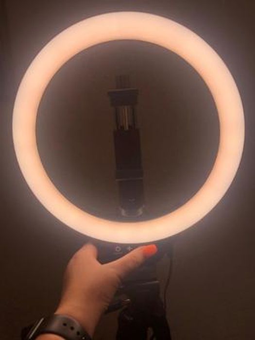 Ring Light 21 Pouces Avec Trépied - Lumière LED Réglable Pour Vidéos