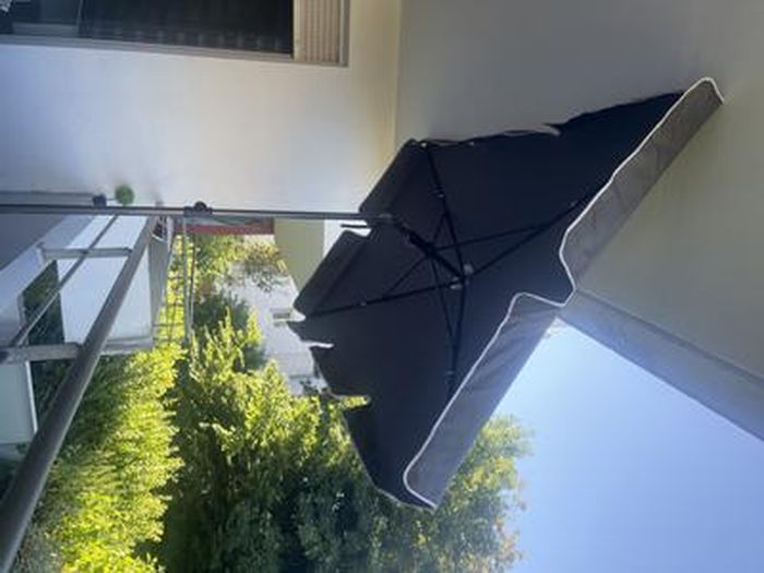SONGMICS parasol, 300 cm, tuinparasol, marktparasol, UV-bescherming