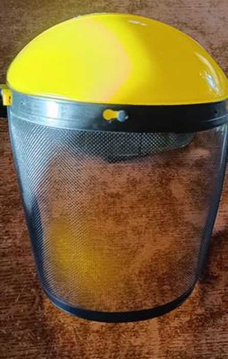 Casque Protection Tronçonneuse Zeripikfoasp – Visière Mesh + Cache-Oreilles, Casque Forestier Pro Anti-Choc
