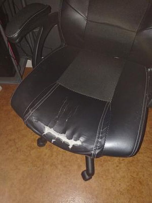 Tectake chaise gamer mike - noir 403457 - Conforama