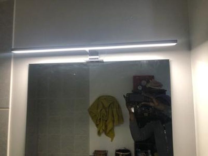 Applique Murale LED Salle De Bain 60cm - IP44 Étanche, 3000K Blanc Chaud - Pour Miroir Et Décoration Modernes