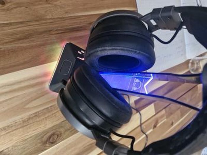 Support Casque Gamer MARSEE - RGB, 2 Ports Type-C et USB, Universel