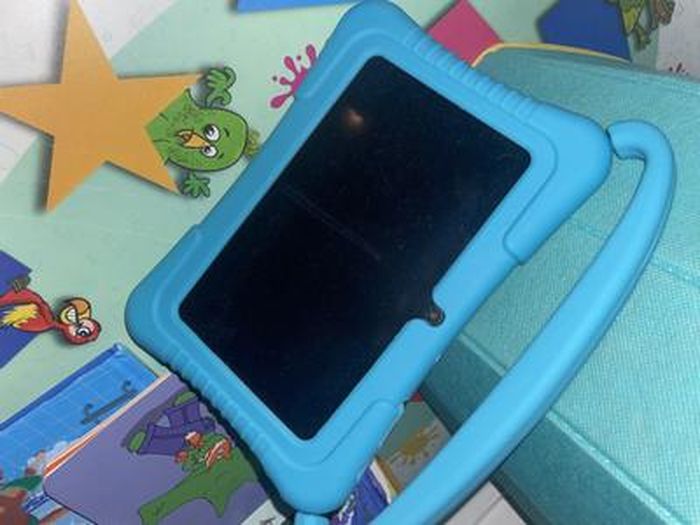 Tablette Android 7" Veidoo Pour Enfants - 2Go RAM - Contrôle Parental - Étui Silicone - Bleu