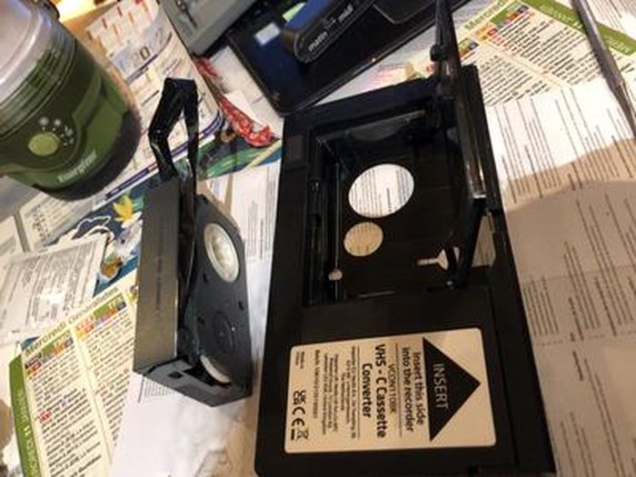 ADAPTATEUR CASSETTE VIDEO VHS-C EN VHS - Cdiscount Appareil Photo