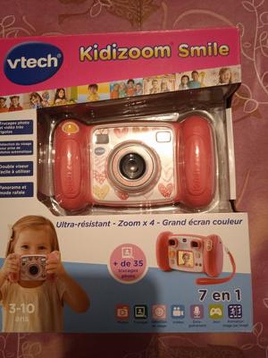 VTech - KidiZoom Smile Appareil Photo - Rose