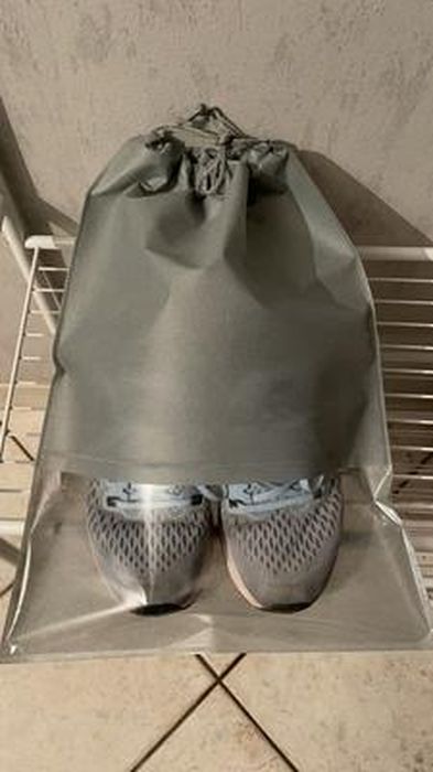 Lot De 10 Grands Sacs à Chaussures De Voyage Non Tissés Avec Corde Pour Hommes Et