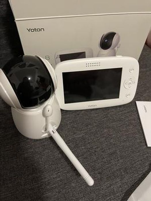 Amélioré】 Babyphone Camera, Yoton Babyphone Video avec 4,3 3200mAh  Moniteur Peut se Connecter avec jusqu'à 4 Caméras, Alarme Vocale et de  Détection de Mouvement 
