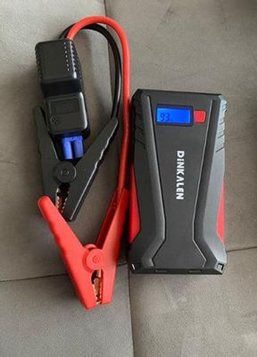 FNNEMGE Booster Batterie Voiture 6500A 26800mAh Avec 160PSI