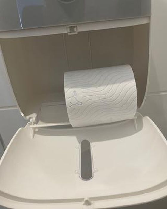 Porte Papier Toilette Et Serviettes 4walls Double Étagère – Gris/Blanc – Étanche