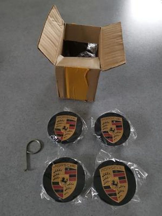 4 Cache-moyeux Pour Porsche Macan, Cayenne, Panamera, 911, 718 - 76mm | Argenté, Anti-rayure, étanche | Facile à Installer