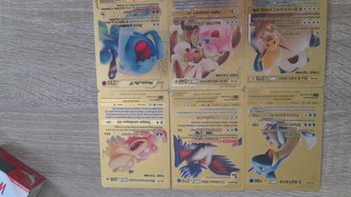 Carte Pokemon Française - POKEMON - 55 Cartes en FRANÇAIS brillantes