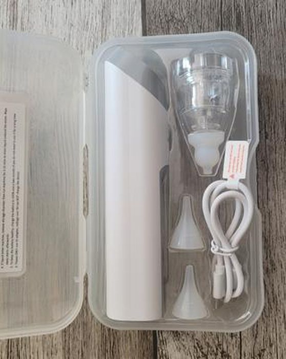 Aspirateur Nasal électrique Bébé – 3 Niveaux D’aspiration, Embouts Silicone, Musique Et Lumière