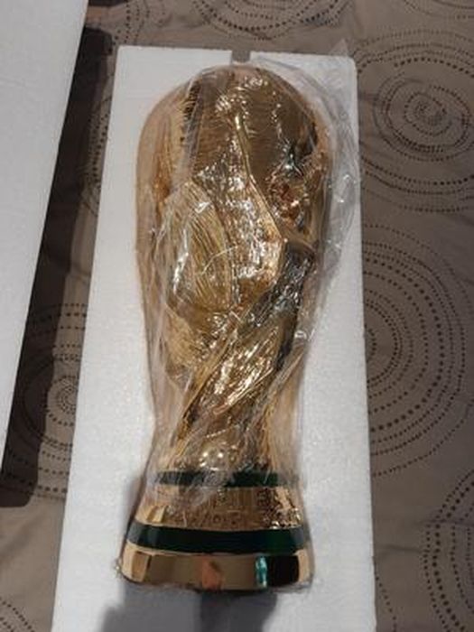 ZHMAO Trophée de Football,44cm Coupe du Monde Football Hercules Golden Cup  Copy,Sports Fans Collection Souvenirs et Décoration - Cdiscount