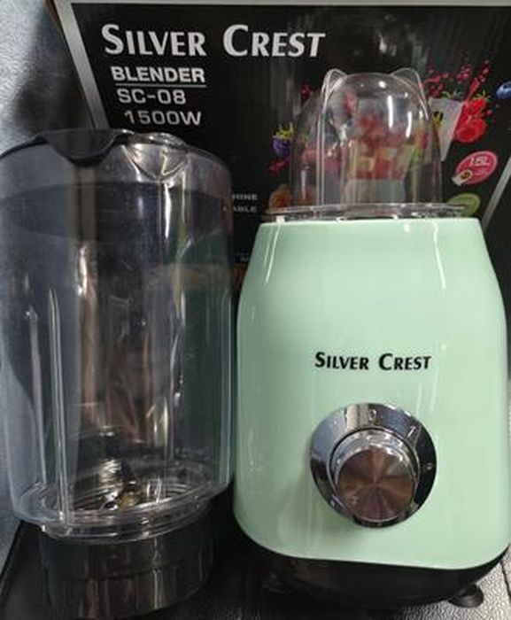 Mixeur Blender et smoothie 2 en 1 avec pot de sport - Turquoise - 550