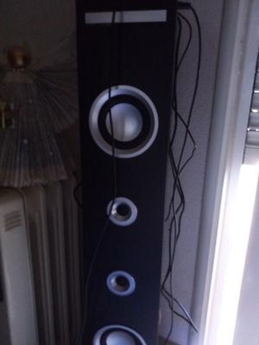 Tour De Son INOVALLEY HP34 - 100W - Bois - Lecteur CD, Bluetooth, USB, Radio FM