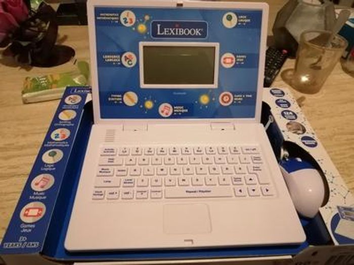Ordinateur portable Lexibook JC598i1_01 Jouet interactif pour enfants FR-EN