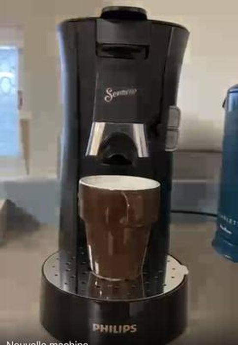 Machine à café dosette SENSEO SELECT Philips CSA240/61, Intensity