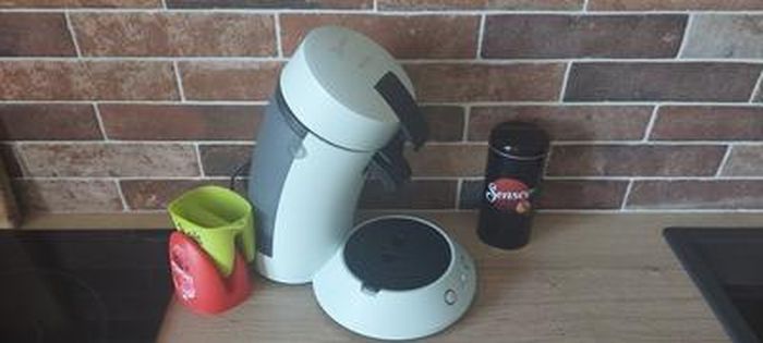 Machine a café dosette SENSEO ORIGINAL+ Philips CSA210/23, Booster  d'arômes, Crema plus (mousse plus dense), 1 ou 2 tasses, M…