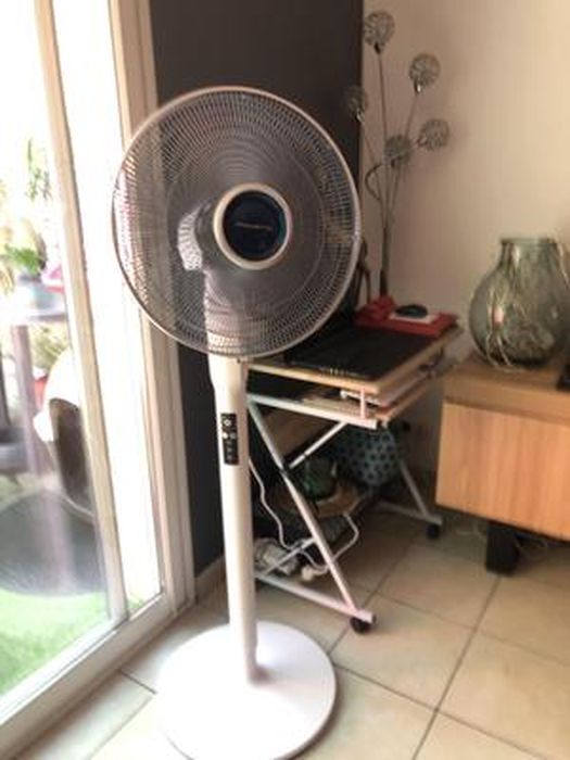 Ventilateur Sur Pied Rowenta Turbo Silence Extrême+ | 5 Vitesses, Télécommande | 75 M³/min - 35 DB