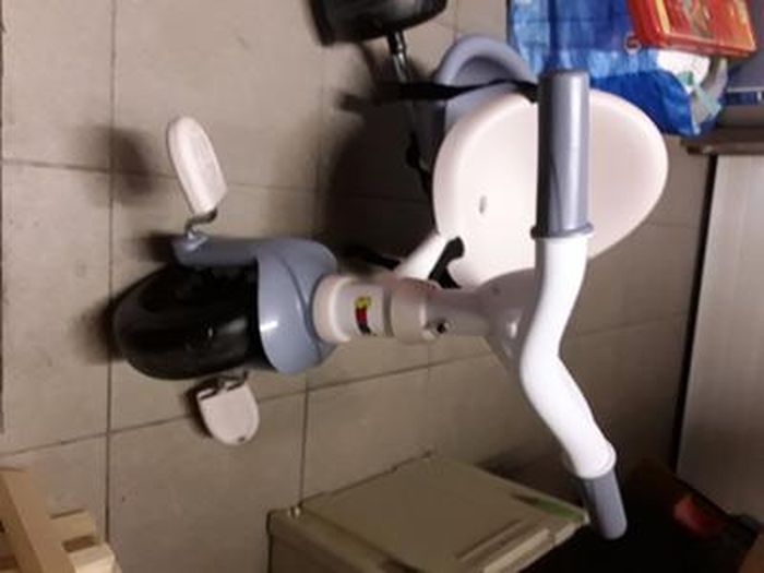 Tricycle XUANYU - Bleu - Vélo Enfant Dès 15 Mois - Canne Parentale