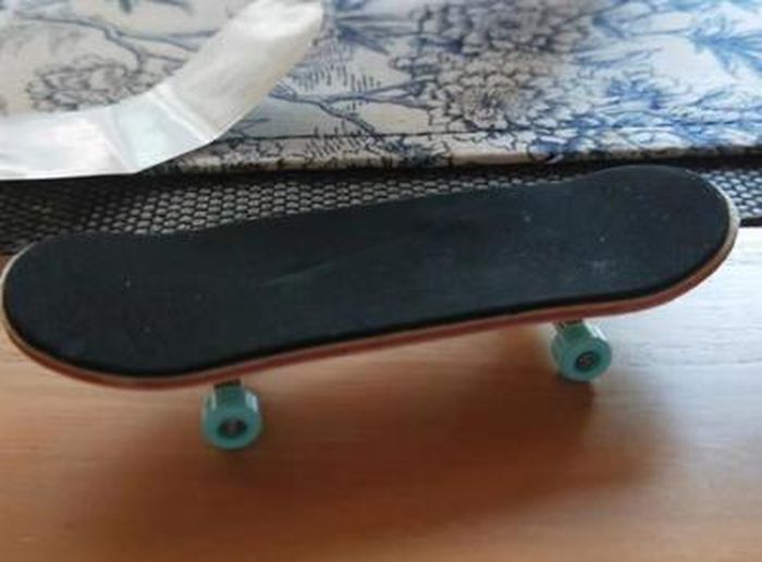 TD® mini skateboard doigt tech deck star pro enfant bois noir pas