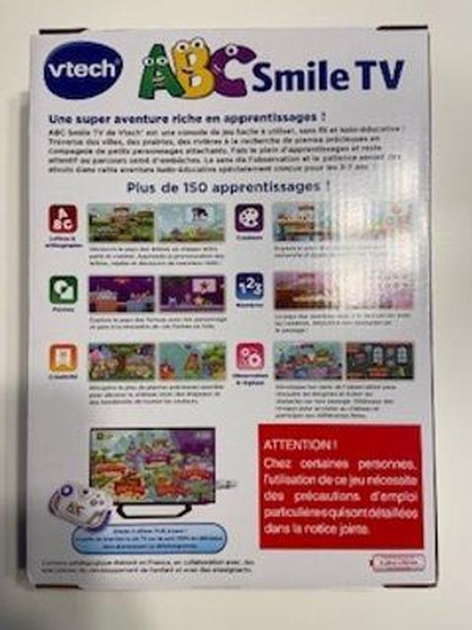 VTech â€“ ABC Smile TV, Ma Première Console de jeux Ã