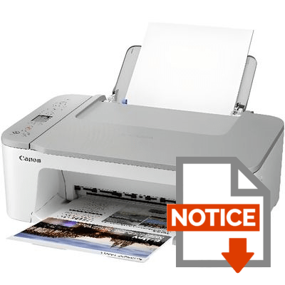 Notice CANON PIXMA TS3451 -  Imprimante Multifonction - W