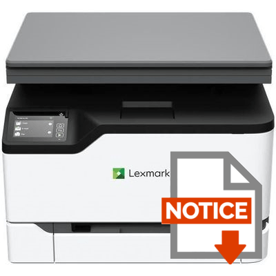 Notice LEXMARK MC3224DWE - Imprimante Couleur - Laser - m